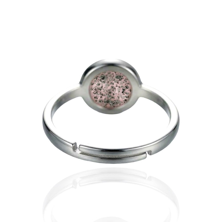 Oval Keepsake Adjustable Ring