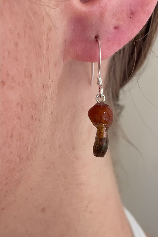 Mushroom Earrings