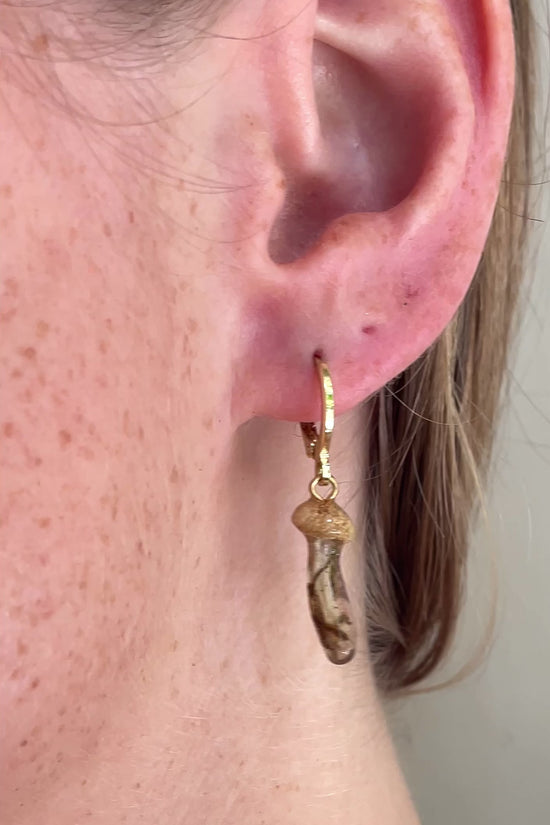 Mushroom Earrings