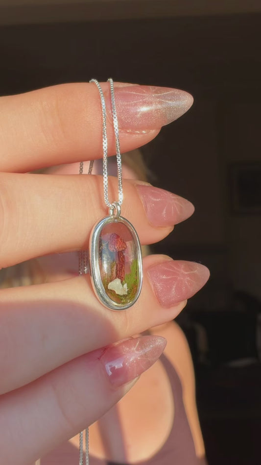 Portal Mushroom Pendant
