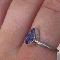 Teardrop Keepsake Ring