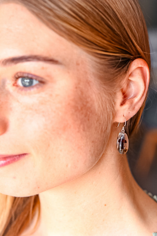 Crystal Mushroom Earrings