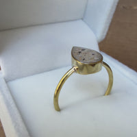 Teardrop Keepsake Ring