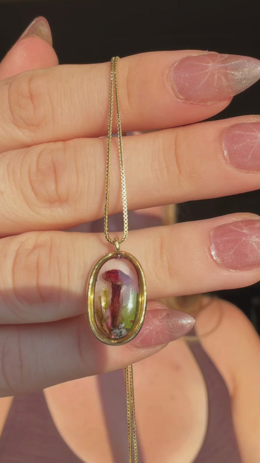 Portal Mushroom Pendant