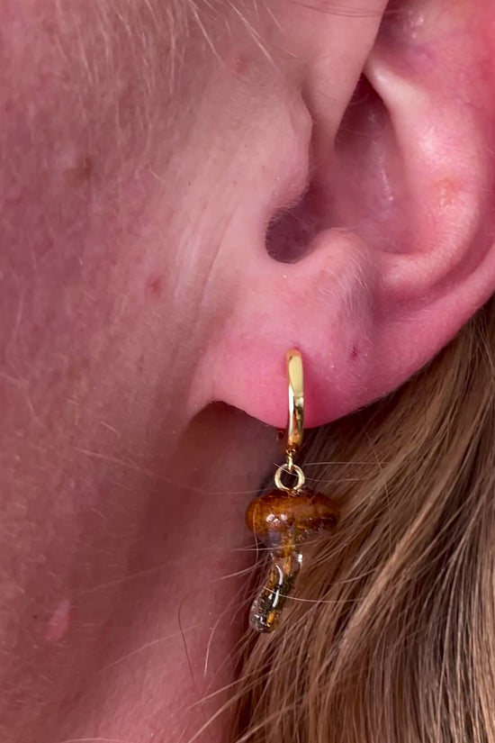 Mushroom Earrings